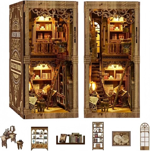 Fai book nook kit 3d - da,