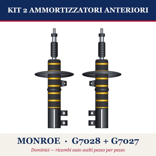 Kit ammortizzatori anteriori - kit, 2