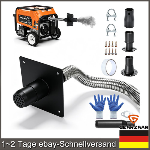 Adattatore 100cm silenziatore - 100cm,