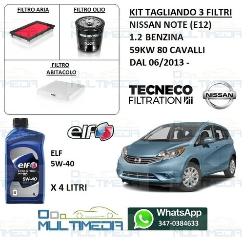 Kit tagliando filtri olio - tagliando, 3