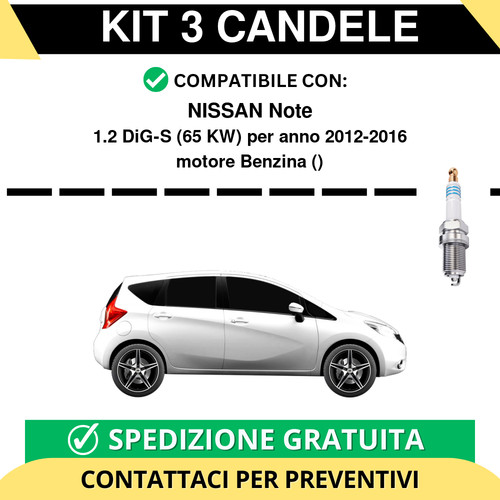 Kit candele per nissan - 3,